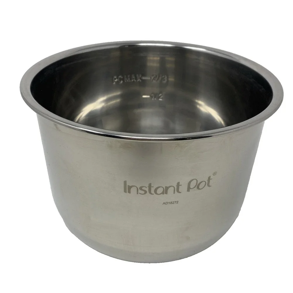 Instant Pot Bowl 6 QT Pot AD18272 Stainless Steel Inner Pot Replacement